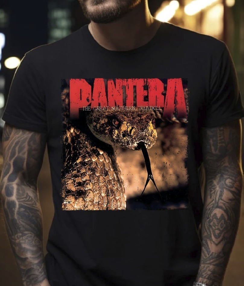 1Pantera The Great Southern Trendkill Black T-Shirt, S-5XL gallery