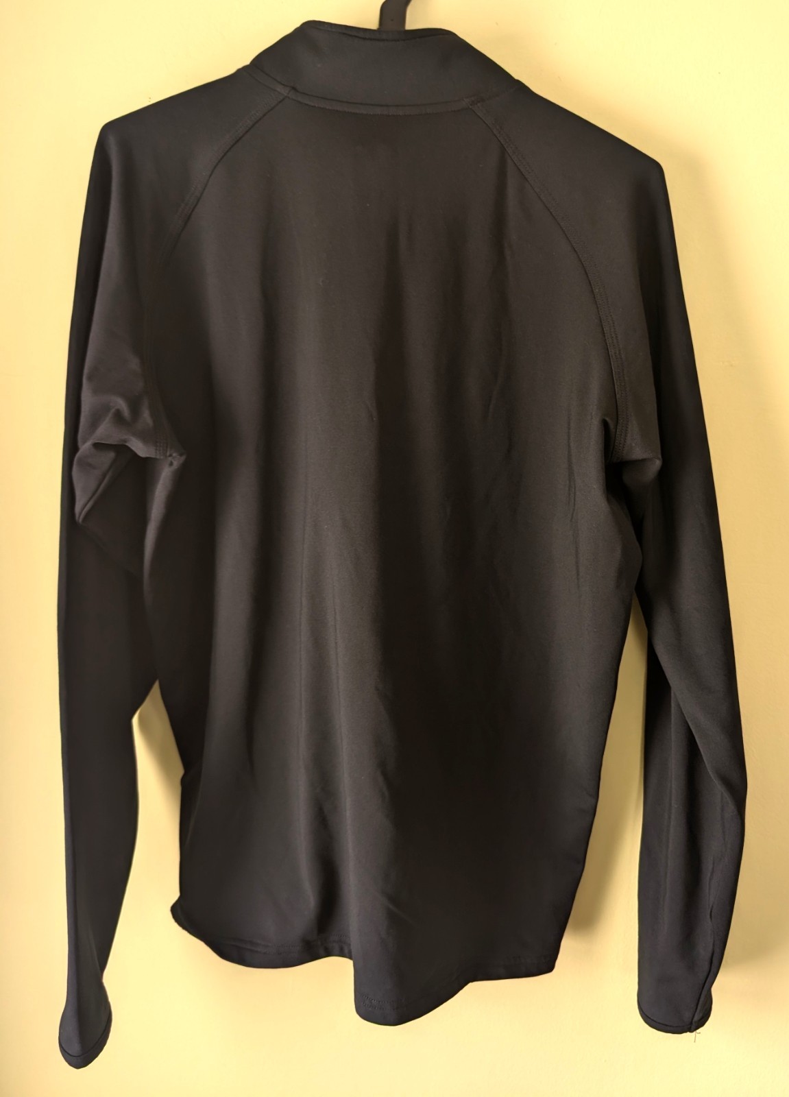 Sport-Tek Mens 1/4-Zip Long Sleeve Lightweight Pullover, black, size M gallery