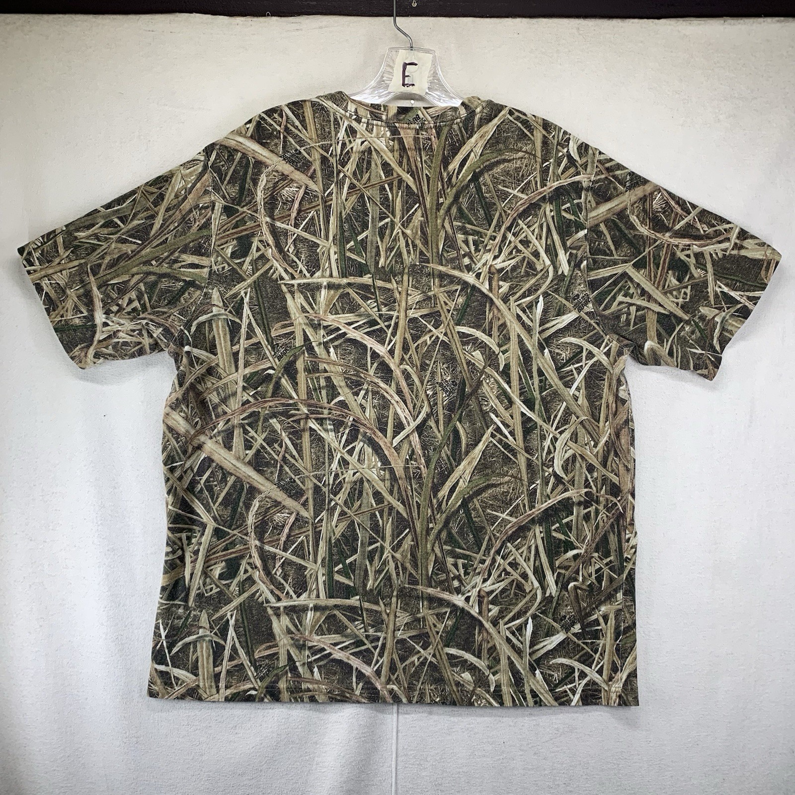 Mossy Oak Born To Hunt Forced To Work Logo T Shirt Camouflage Men’s Large Wear gallery