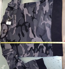 NWT Men’s Projek Raw Camouflage Long Sleeve Soft Sweatshirt Top XL