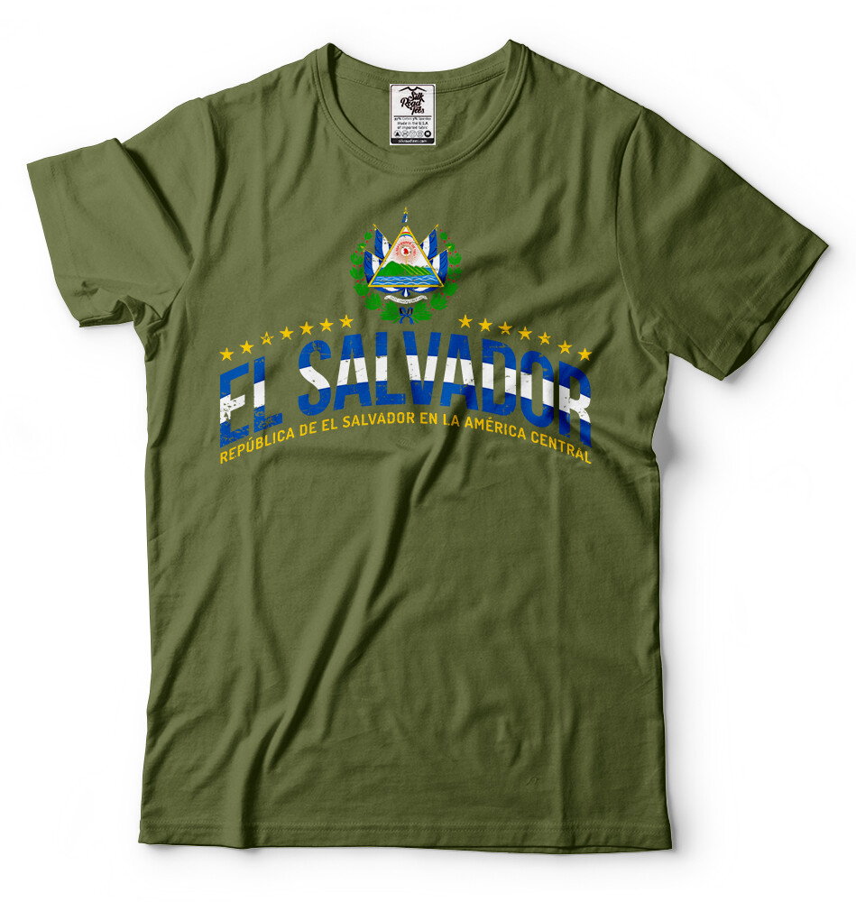 El Salvador T-shirt Salvadoran Heritage national Day Mens Unisex Tee Shirt Tee gallery