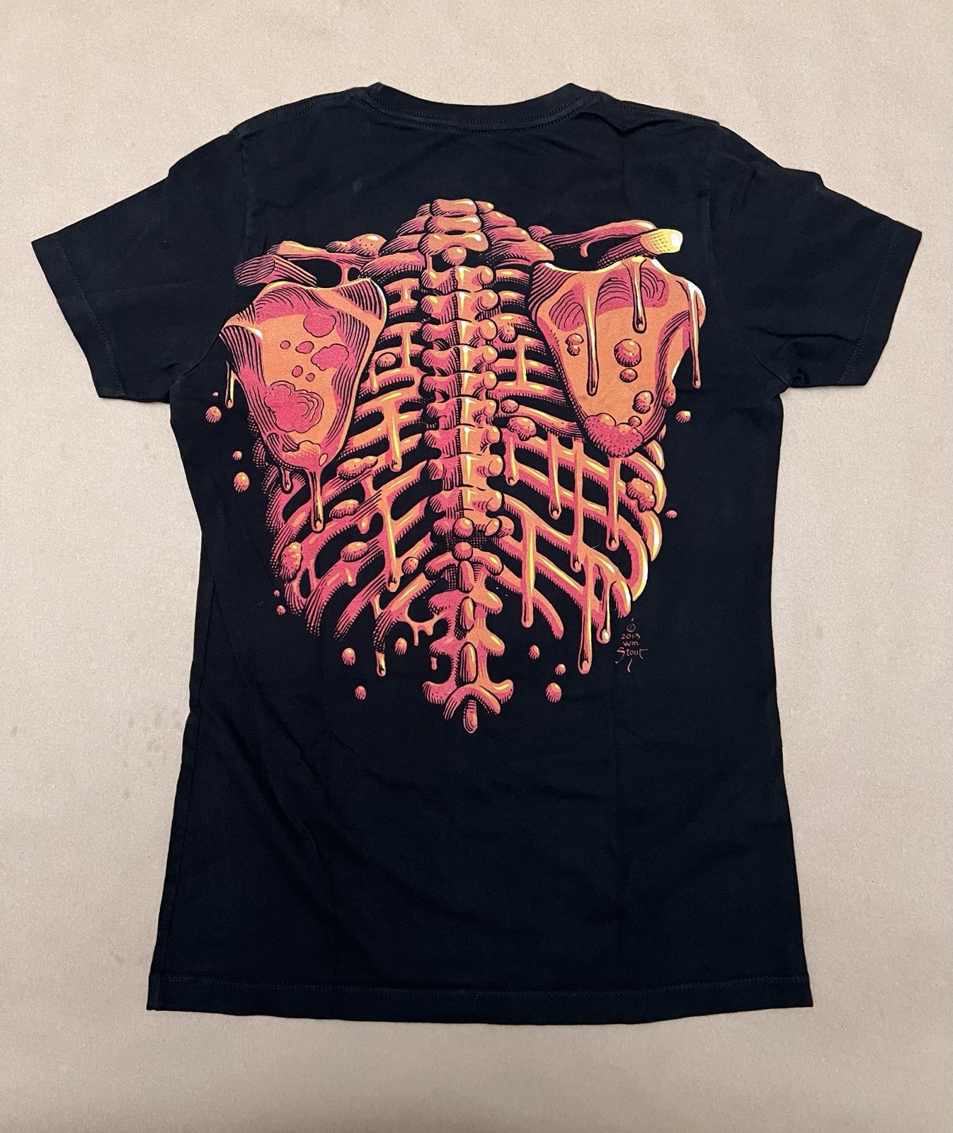 Fright Rags TARMAN T-Shirt Girls Medium OOP Horror Tee Return Of The Living Dead gallery