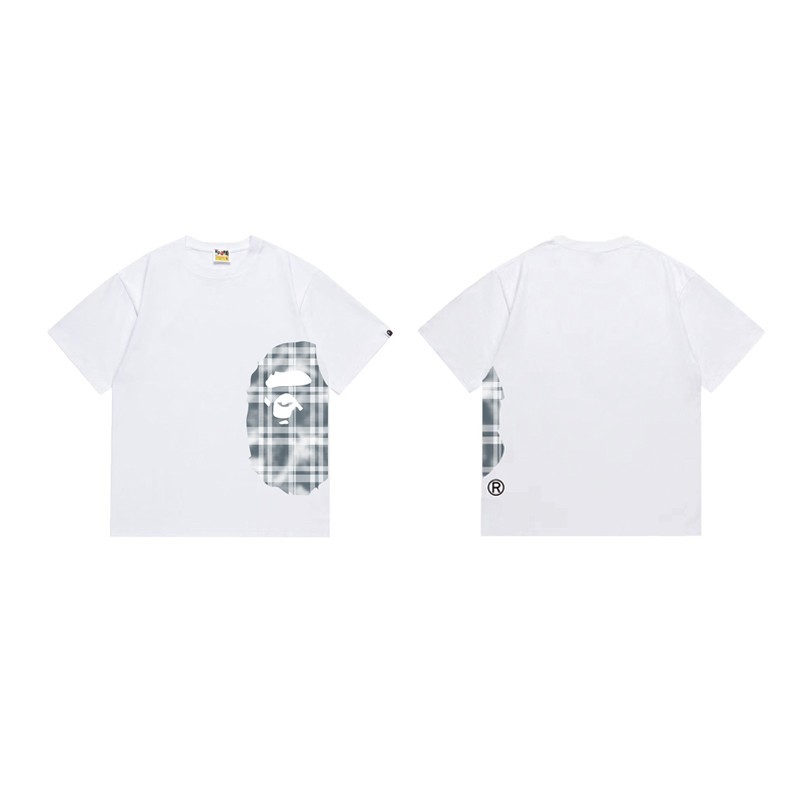 White/Black/ New BAPE T-Shirt Tee - A Bathing Ape gallery