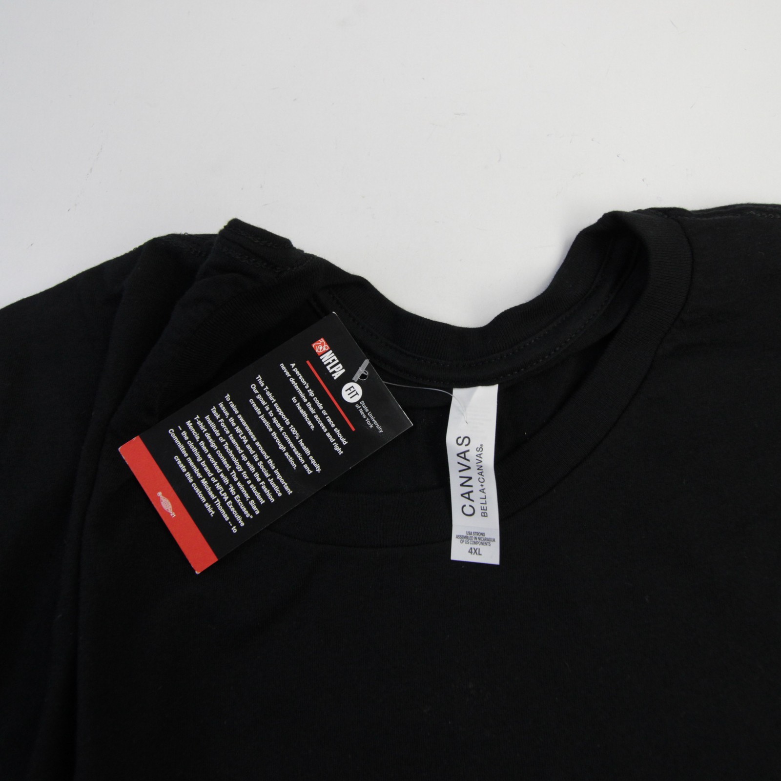Canvas Short Sleeve Shirt Men's Black New with Tags 3XL gallery