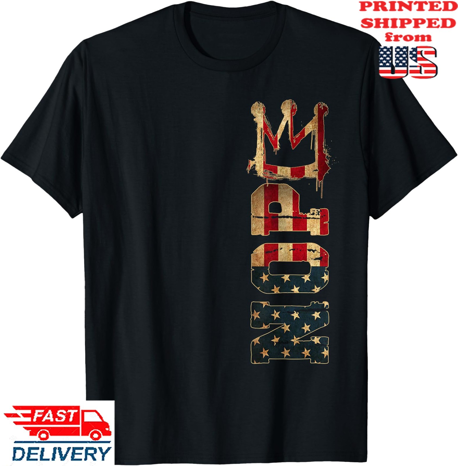 No Kings Protest Sign Vertical Shirt Men Women T-Shirt, Unisex Tee