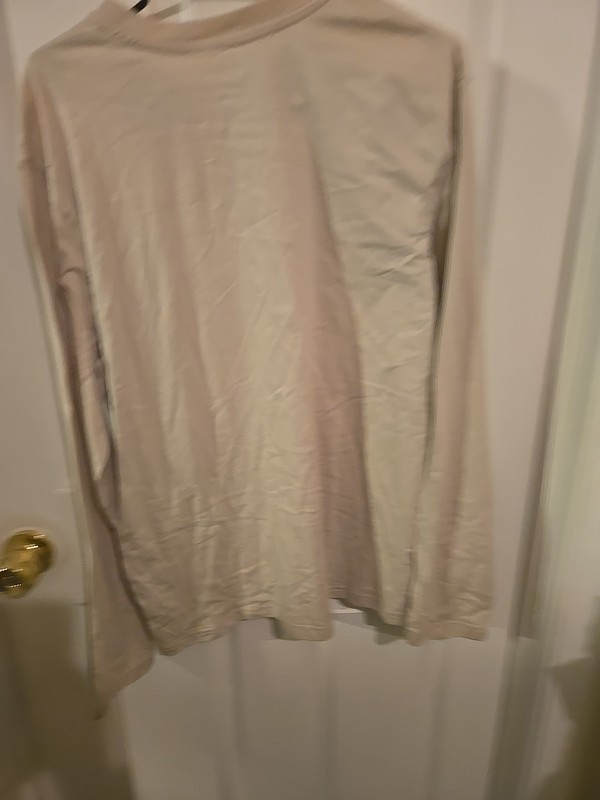 Beige Original Use Explore the High Sierras Long Sleeve T-Shirt Medium gallery