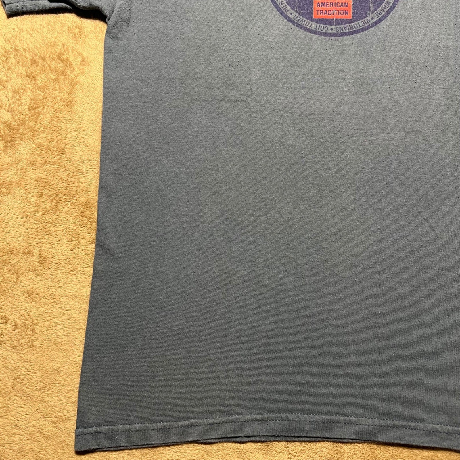Vintage Tultex San Francisco SF California T Shirt Mens Medium Blue Gray Y2K gallery