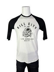Kill City Punk Skate Goth Gothic Rock Star California LA T Shirt Tee
