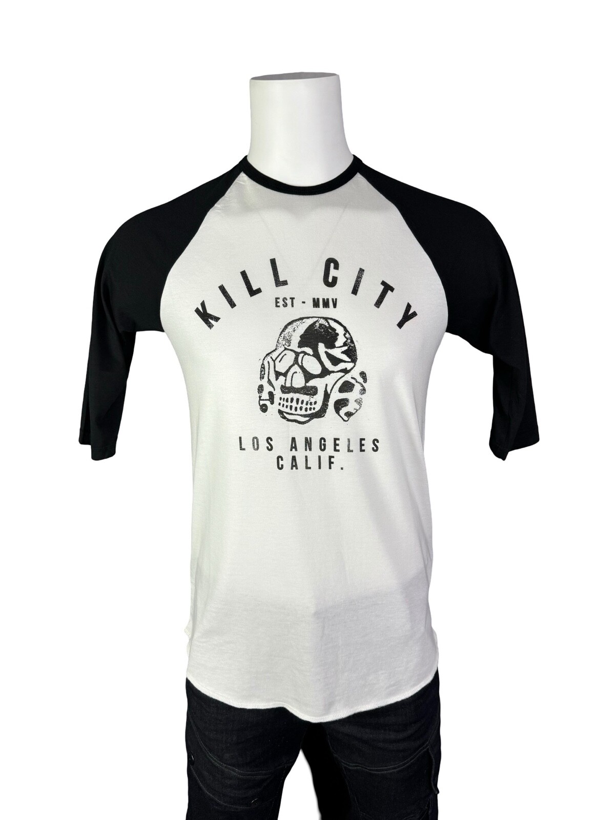 Kill City Punk Skate Goth Gothic Rock Star California LA T Shirt Tee
