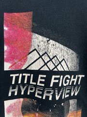 Title Fight 2015 Hyperview Longsleeve Shirt Size XL Shed Floral Green Gildan Tag