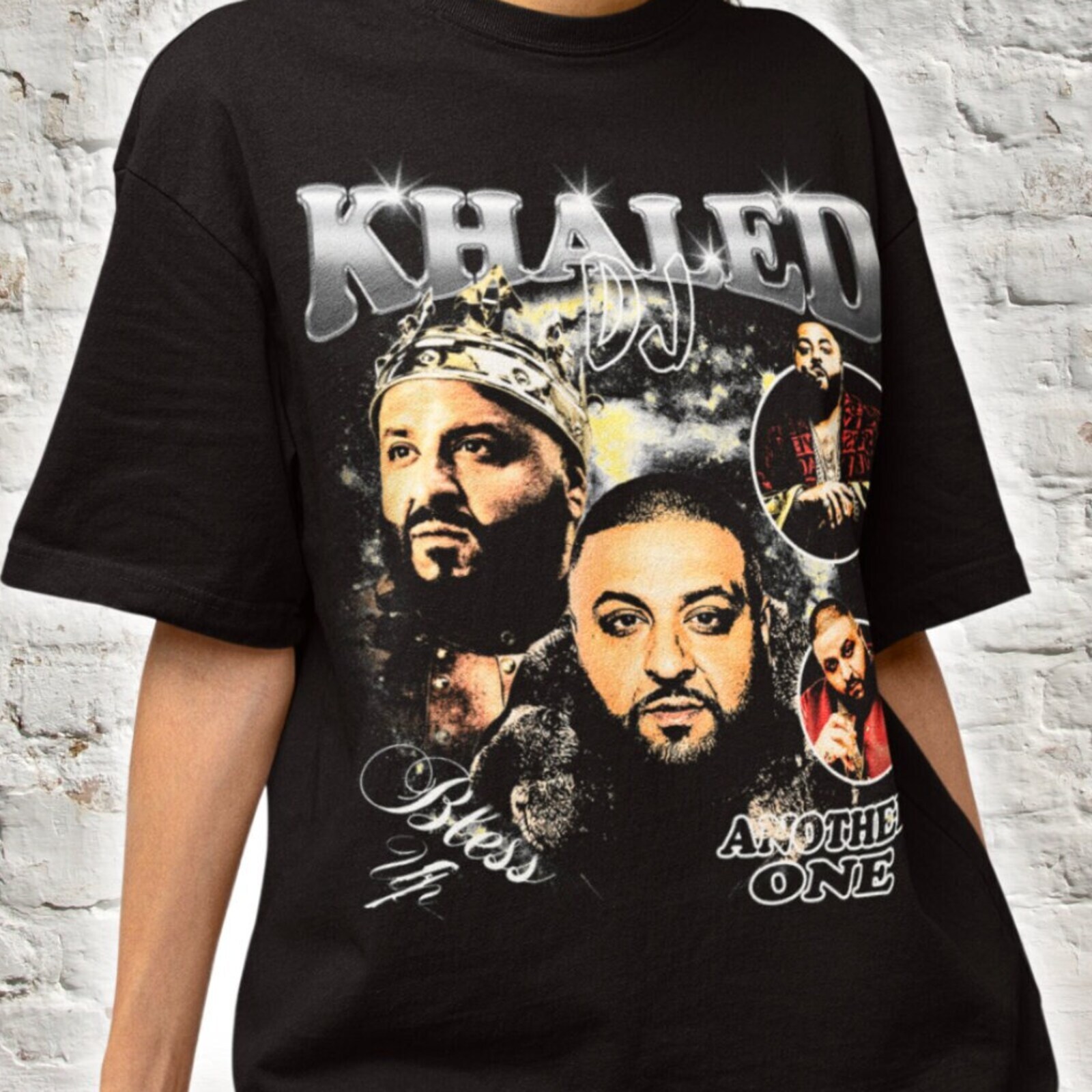 Vintage 90s DJ Khaled Quote Graphic T-Shirt DJ Khaled Budget Approved Fan Gift R gallery
