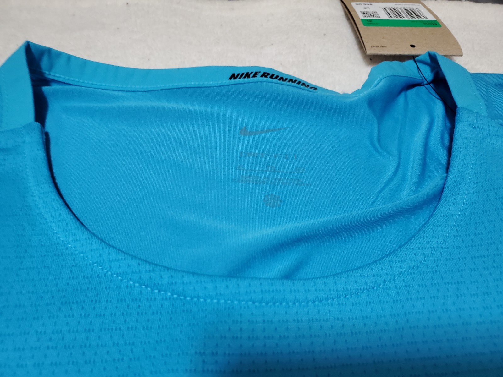 NIKE RUNNING T-SHIRT BLUE DRI-FIT MENS XL X-LARGE CHICAGO MARATHON BOA 2025 NEW gallery