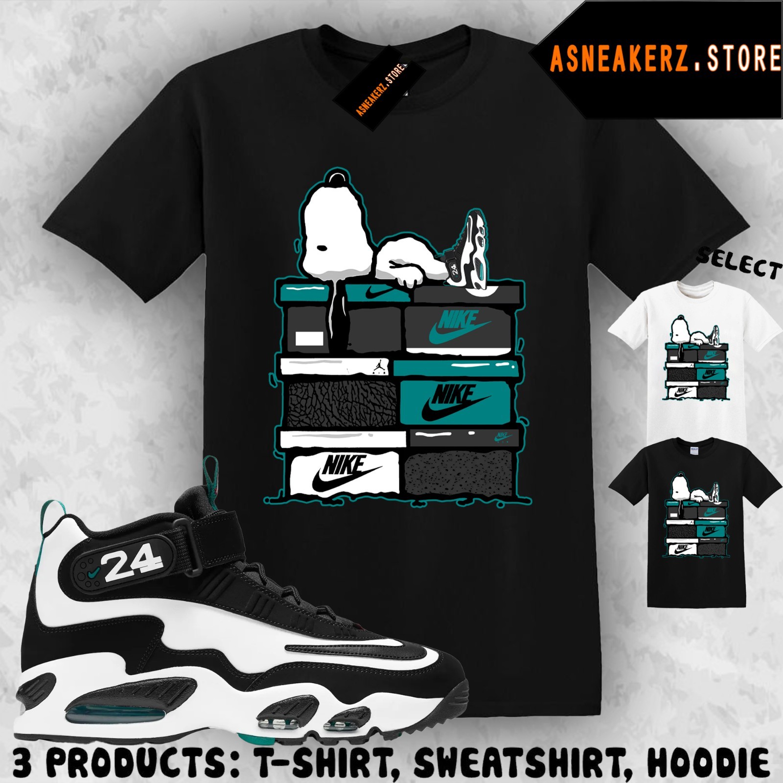 Shirt Match Air Griffey Max 1 Freshwater 2026 Sneaker Matching Sneakerhead S Dog gallery