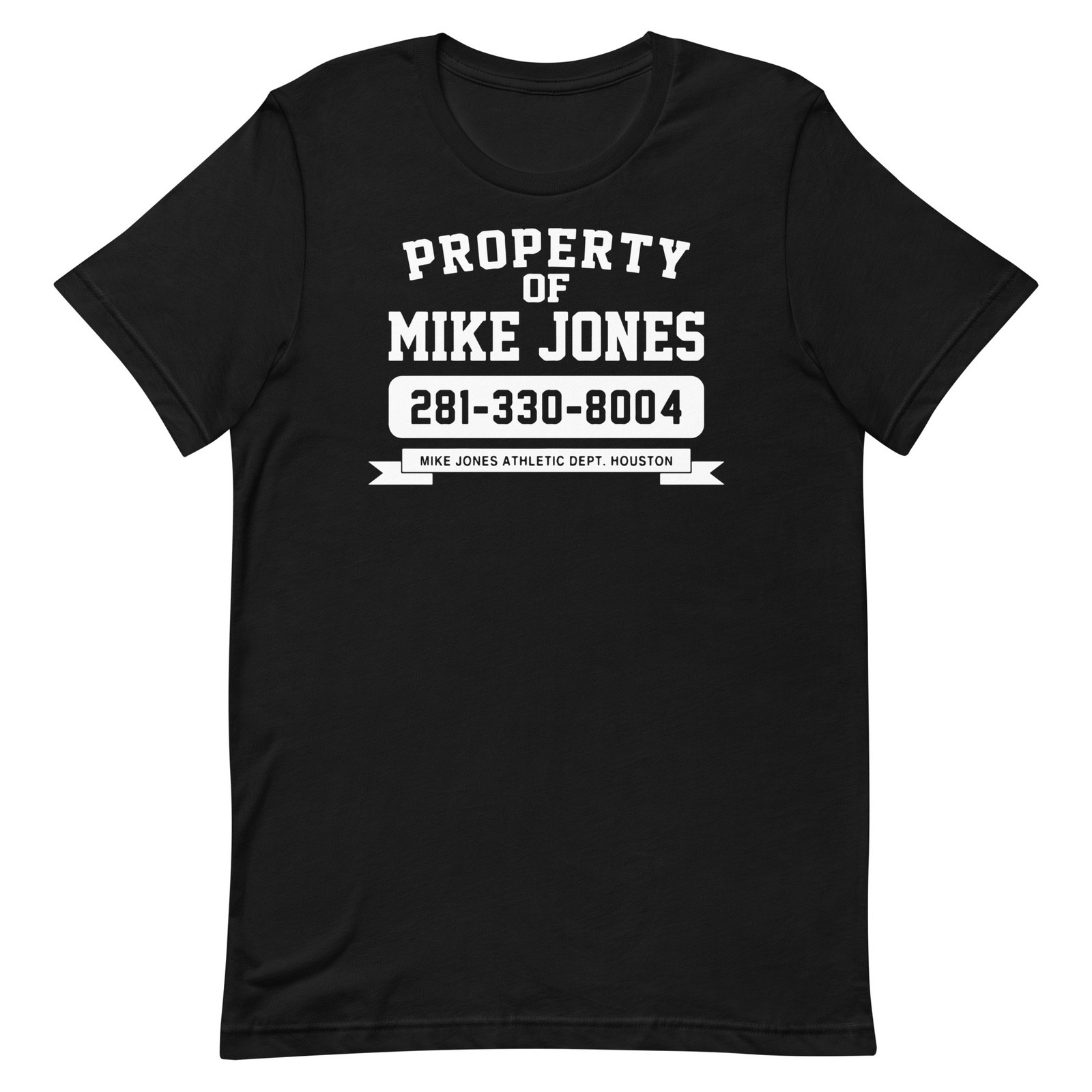 Property of Mike Jones Rap Retro Graphic Tee Shirt Unisex t-shirt gallery