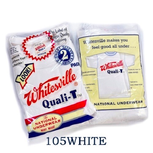 WHITESVILLE T-SHIRT WV73544 2-PACK White Toyo Enterprise NEW Expedited Shipping gallery