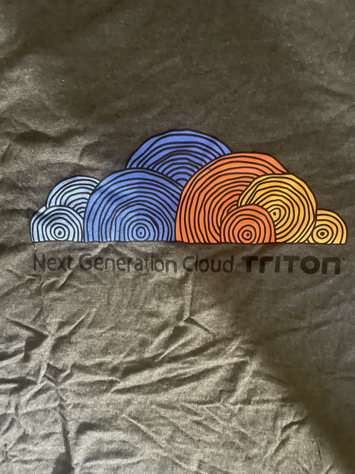 T-Shirt - Gray - Adult XL - Says: Next Generation Cloud Triton - New! gallery