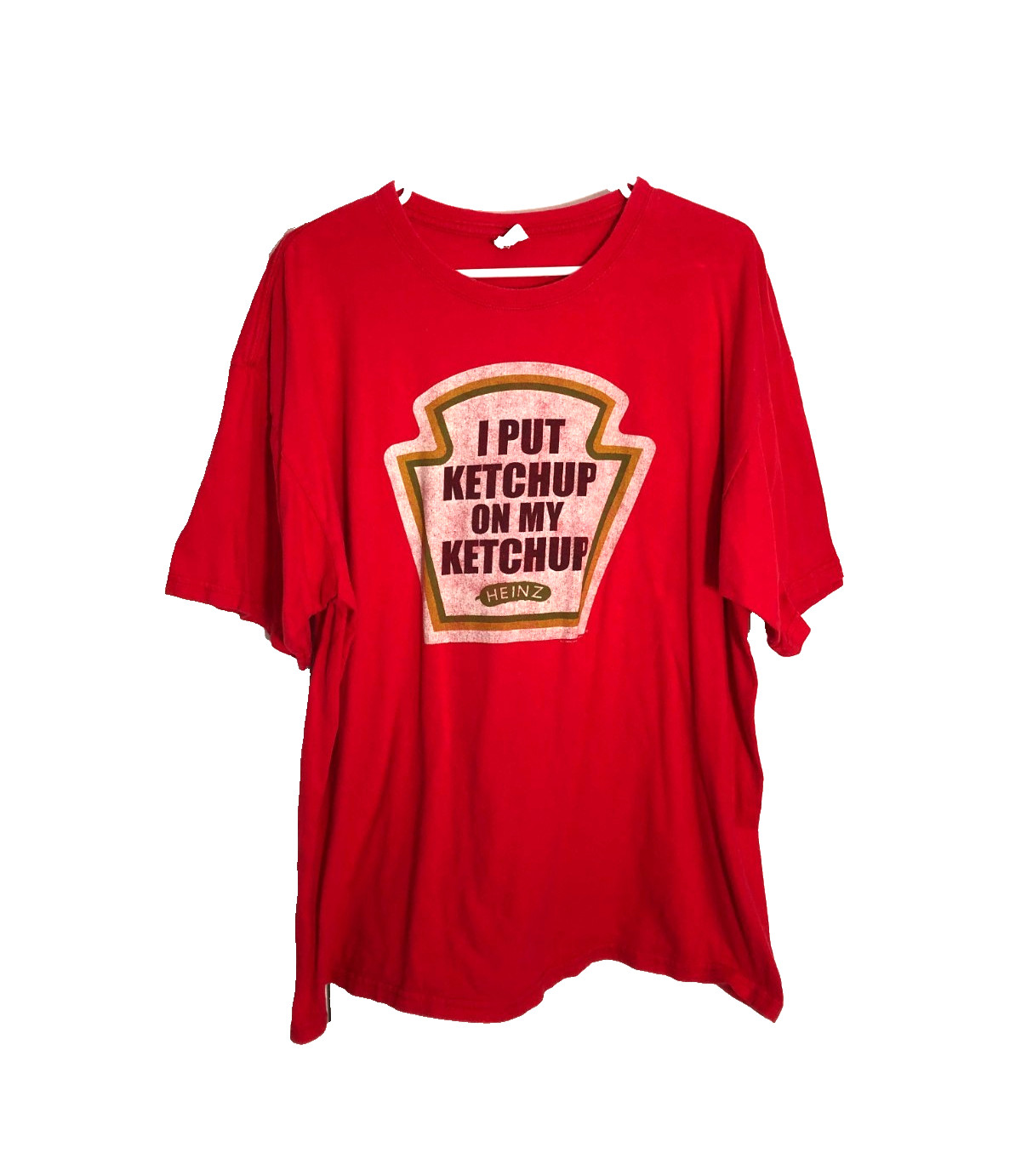 Heinz Ketchup Red Anvil 2X Pre Shrunk T Shirt Pre-Owned VGC gallery