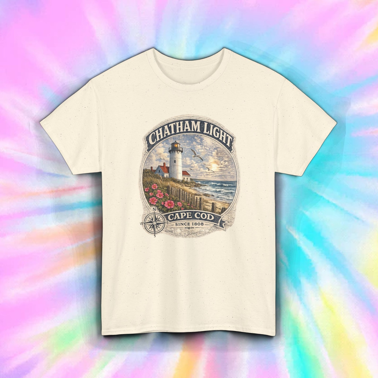Chatham Light Cape Cod T-Shirt Lighthouse Massachusetts Coastal Beach Vacation gallery