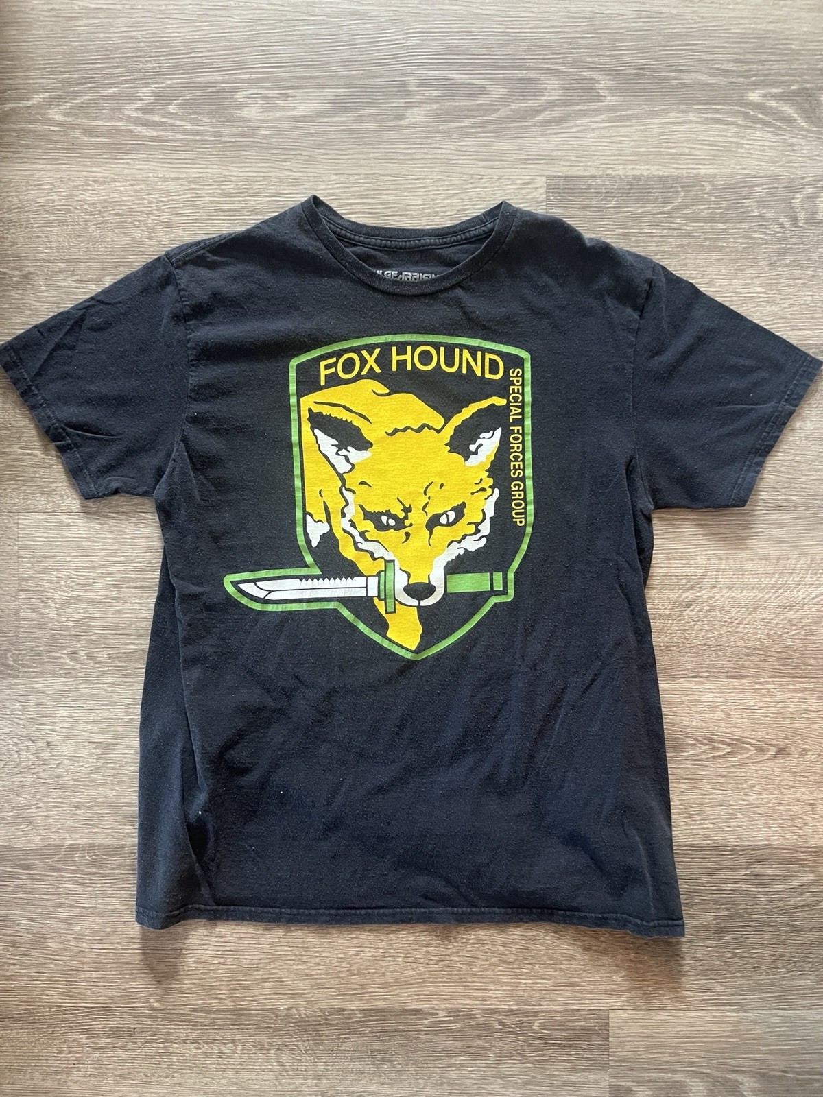 Metal Gear Rising Fox Hound Graphic T Shirt Black Men’s Large Gaming Tee gallery