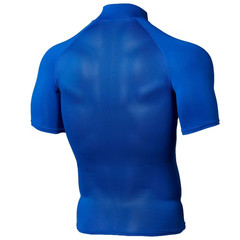 Under armour Solid Color Logo Print Half High Neck Short Sleeve T-Shirt