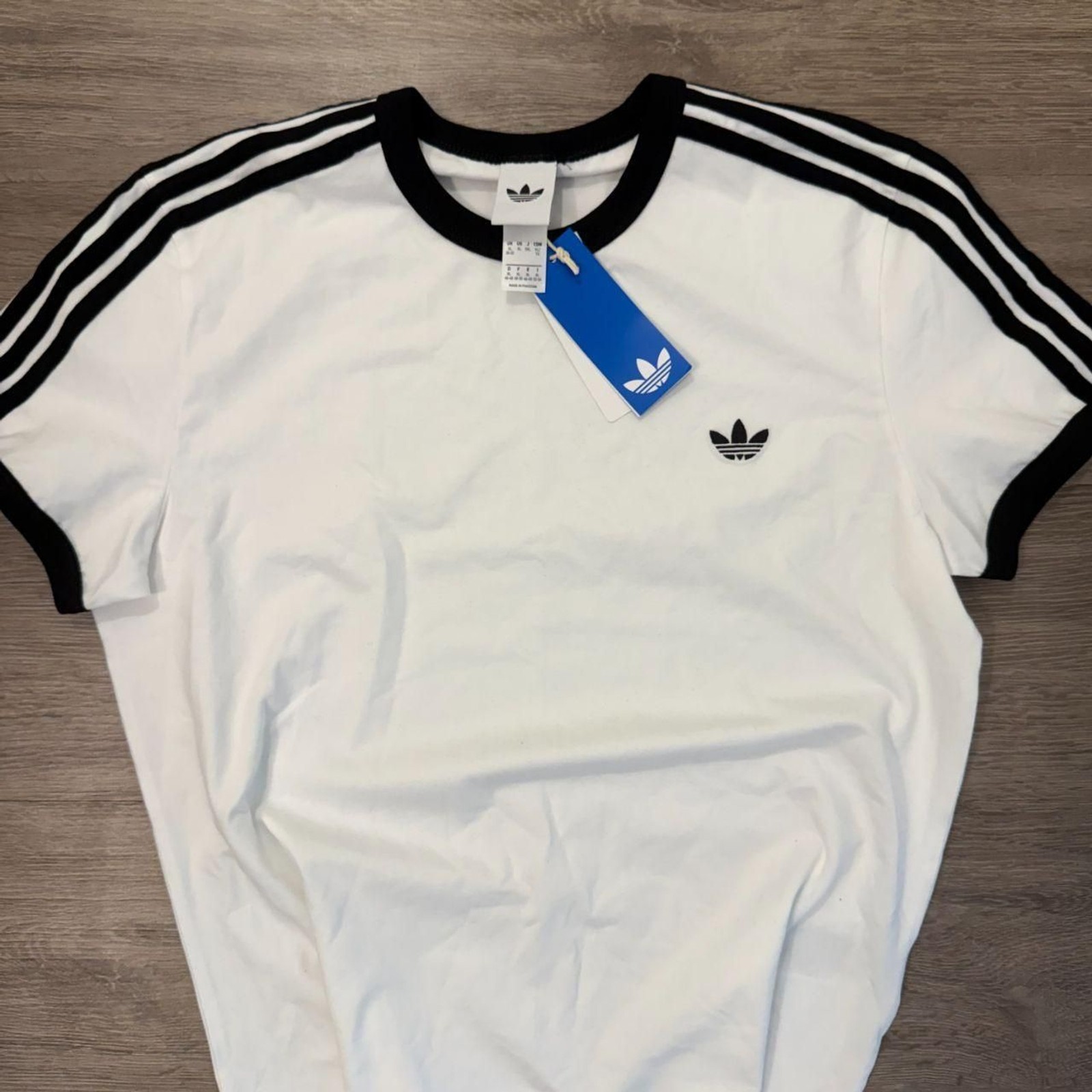 Adidas-originals Men's White T-shirt gallery