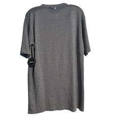 APL Men’s Size XL Performance Tee Heather Gray Short Sleeve Reflective Logo