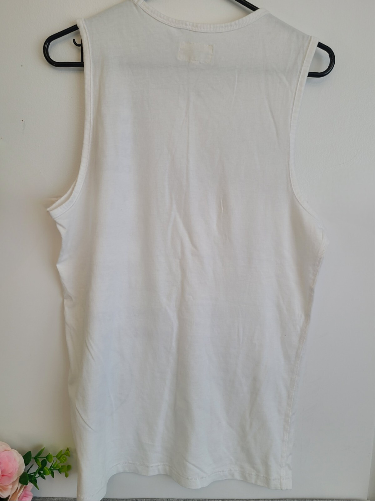 Second To None Distillery Summer Men Tank Top, White, Size S gallery