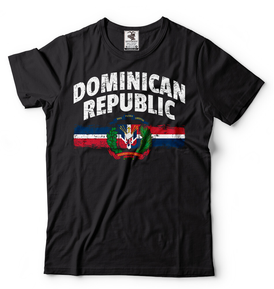 Dominican Republic T-shirt Republica Dominicana Tee Shirt National country Tee gallery