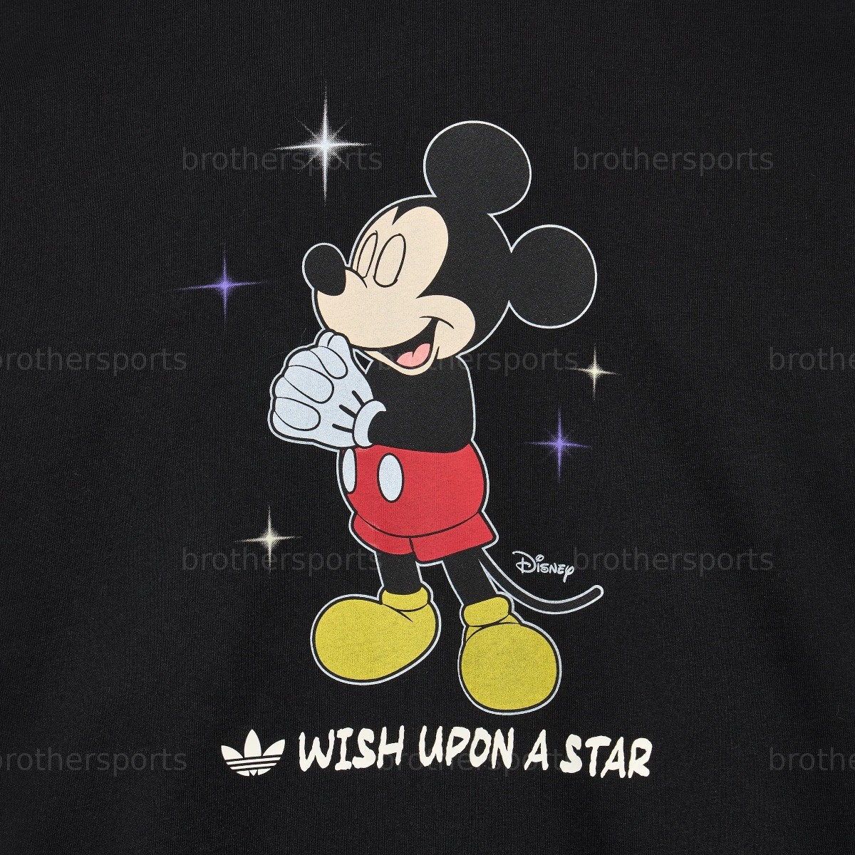 Adidas Originals X Disney T Shirts Unisex Black Crew Neck Moderate KT7774 Men gallery