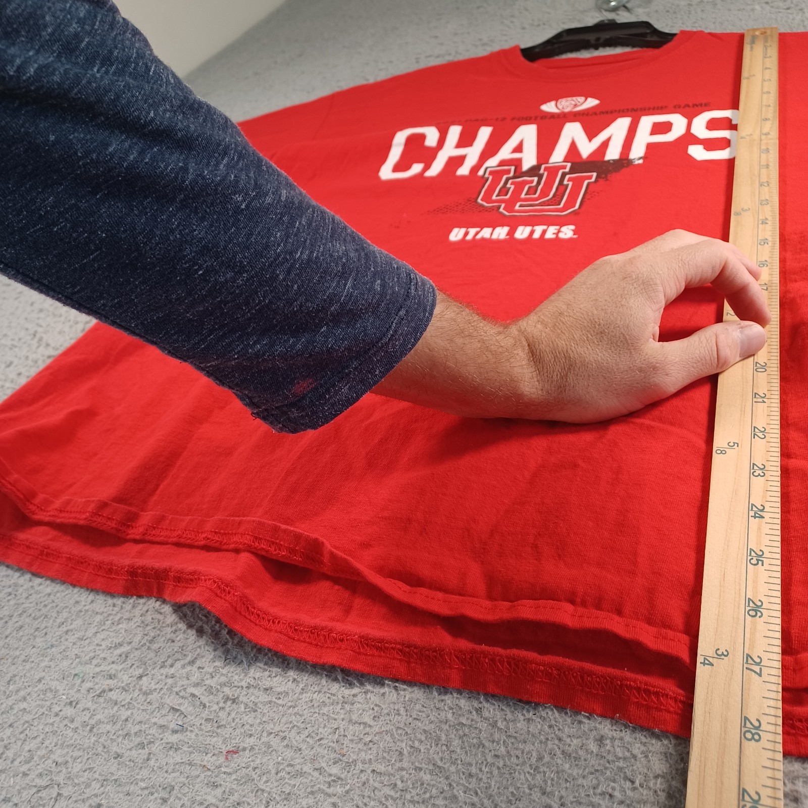 Utah Utes Blue 84 2021 PAC-12 Football Championship Game Size XL Locker Room gallery