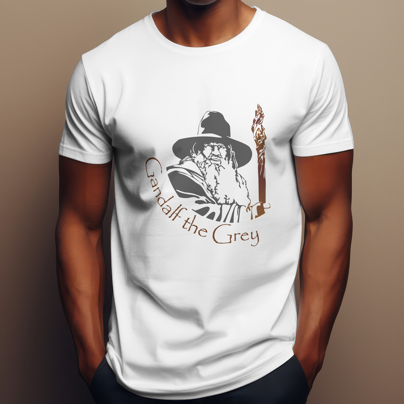 GANDALF THE GREY T-Shirt | Lord Of The Rings Tee | Tolkien Hobbit Gollum Top gallery
