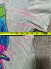 Good Luck Trolls 60th Anniversary Tie Dye T-Shirt Size L/G