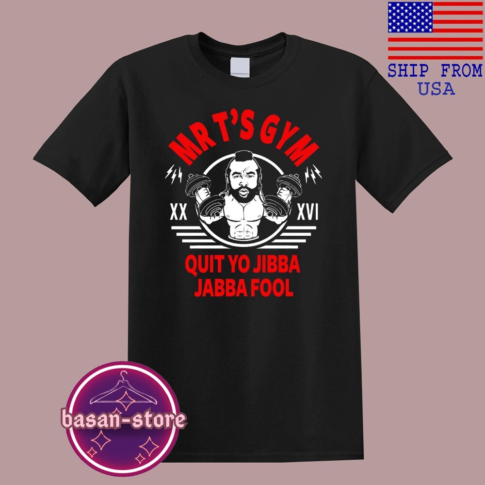 Mr. T's Gym Mr T The A Team Men's Black Size S-5XL gallery