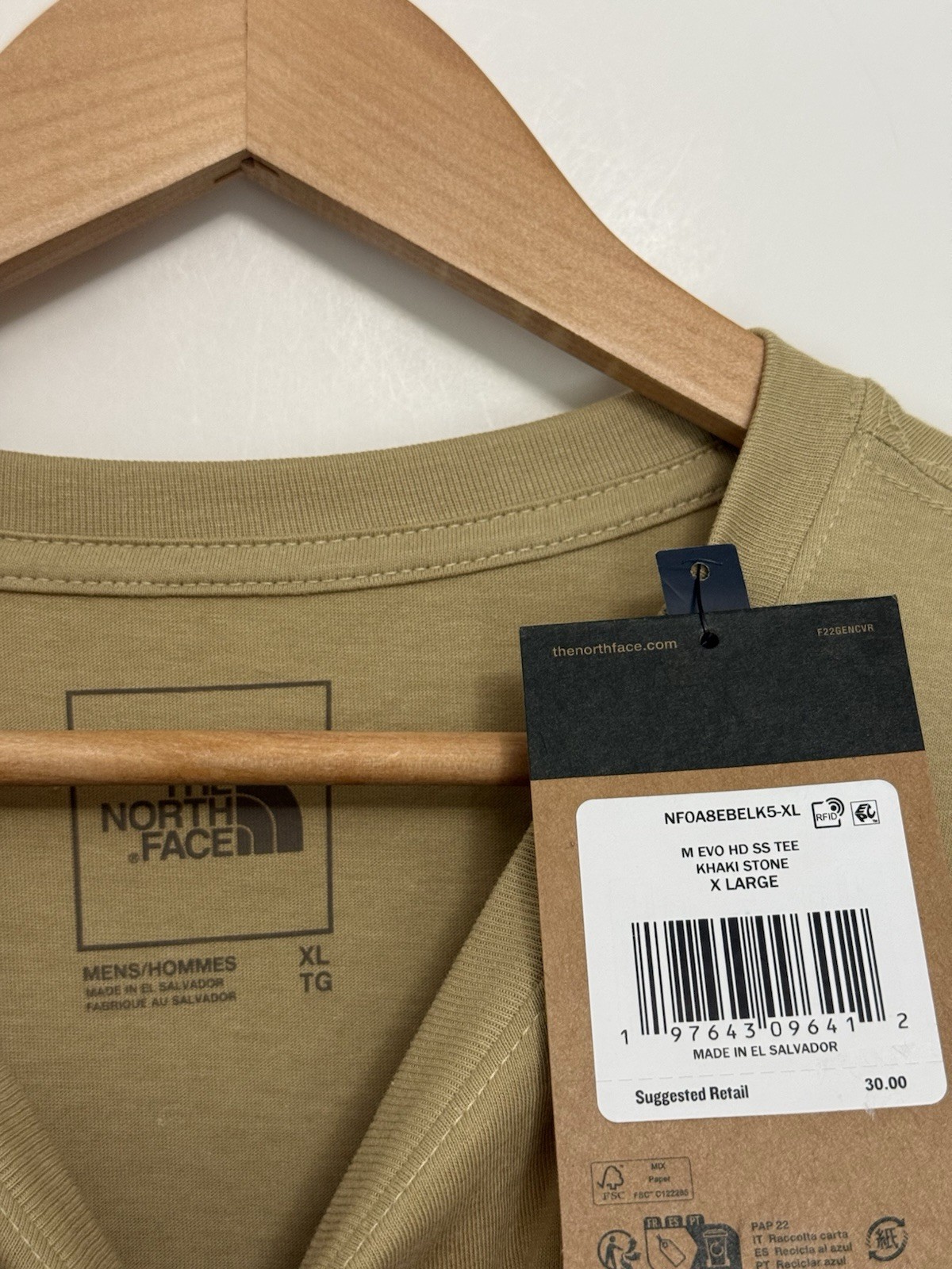 The North Face Evo Half Dome Graphic T Shirt Khaki Stone Mens Size XL NWT gallery