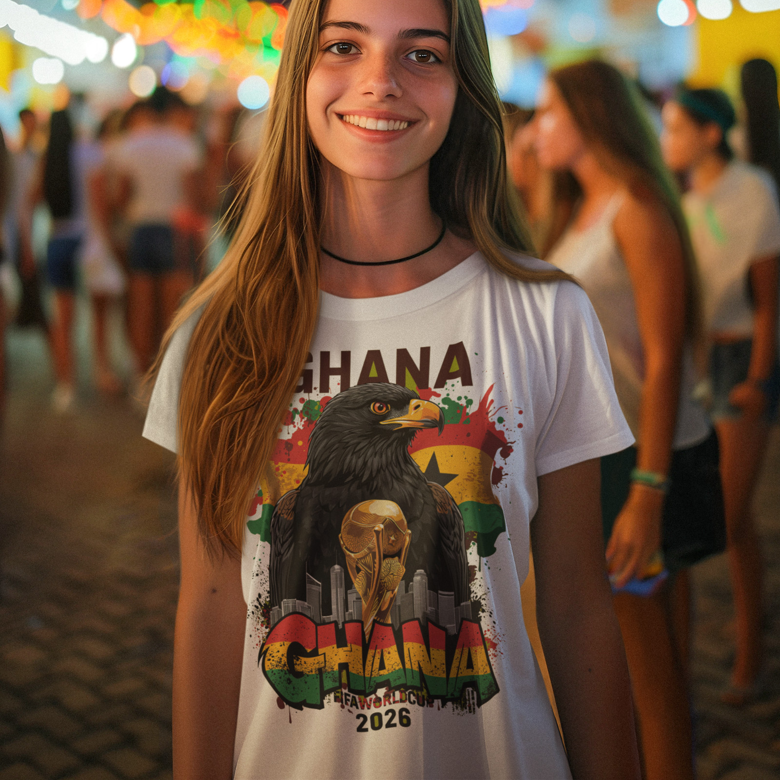 Ghana 2026 FIFA World Cup T-Shirt |Ghana Football Tee | Unisex Graphic Tee gallery