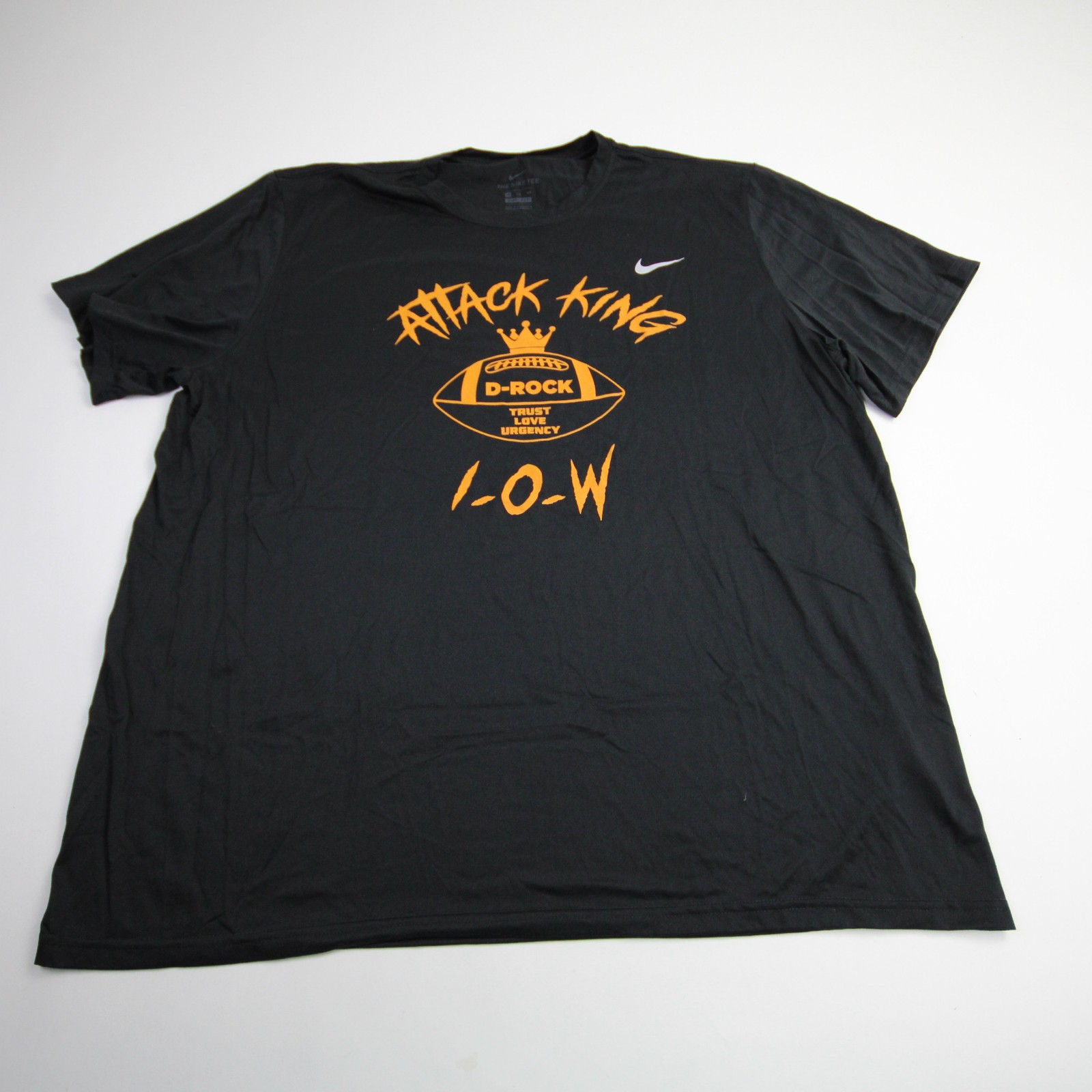 Nike Dri-Fit Short Sleeve Shirt Men's Black New with Tags 3XL gallery