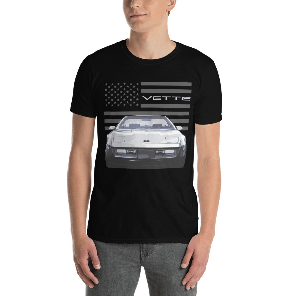 Silver C4 vette Owner Gift Vette Short-Sleeve Unisex T-Shirt gallery