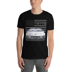 Silver C4 vette Owner Gift Vette Short-Sleeve Unisex T-Shirt