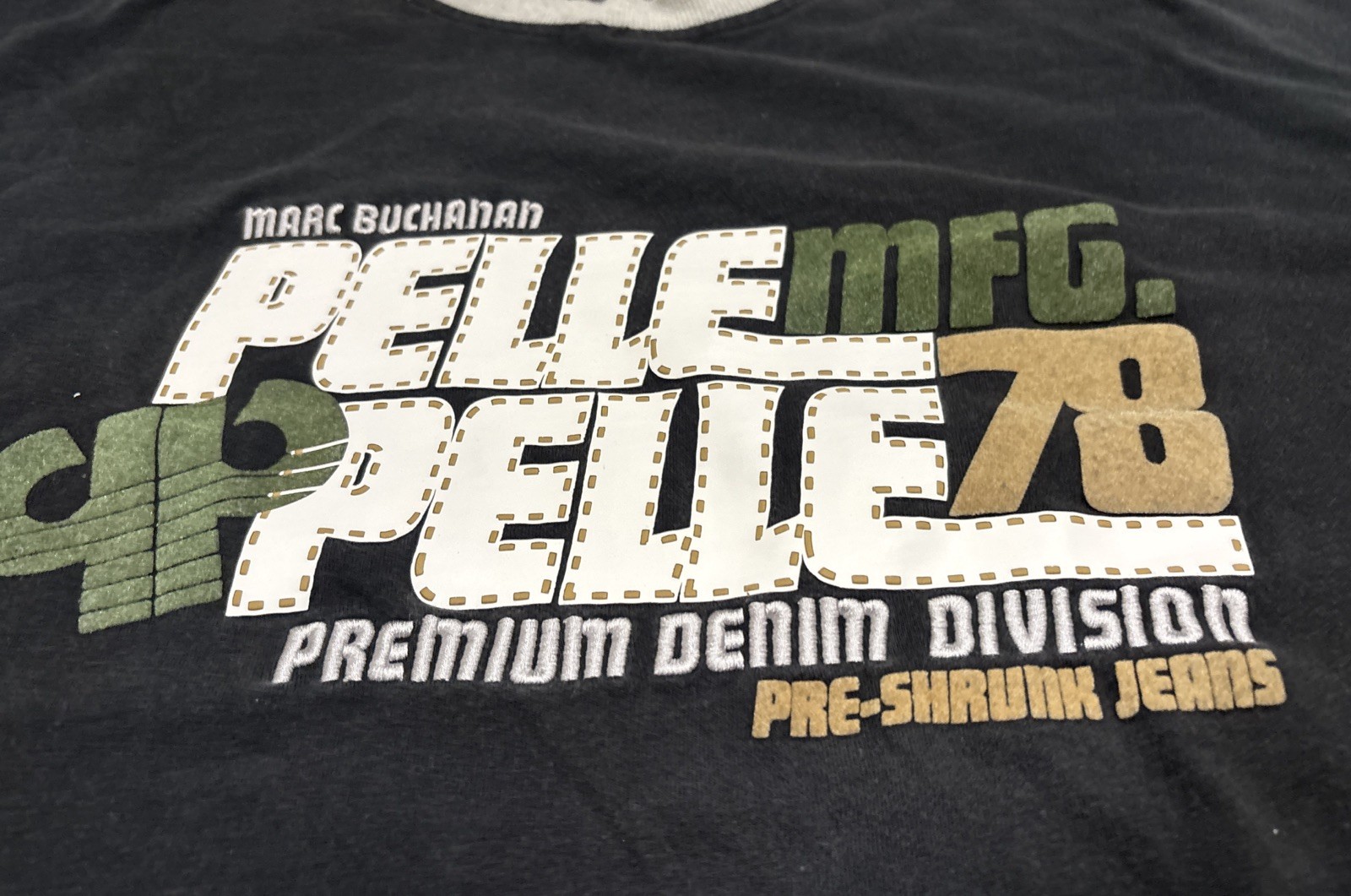 Pelle Pelle Shirt Men 2XL Embroidered Hip Hop 90s Skater Distressed gallery