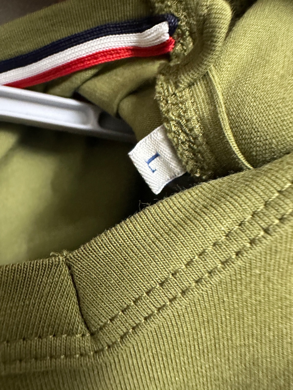 Moncler Authentic Shirt Mens Size L Olive gallery