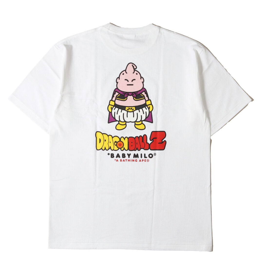 A BATHING APE T-shirt White Size:XL | 22SS ×Dragon Ball Z Majin Buu Used BEEG-0 gallery