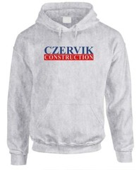 CZERVIK CONSTRUCTION – Fleece Pullover Hoodie