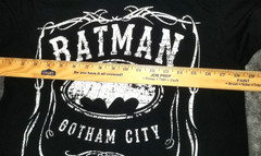 DC Comic Batman Gotham City Dark Knight Size Medium
