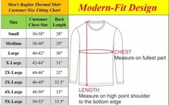 Men’s Long Sleeve Waffle-Knit Raglan Thermal Shirts ( Size S-5XL ) NWT FREE SHIP