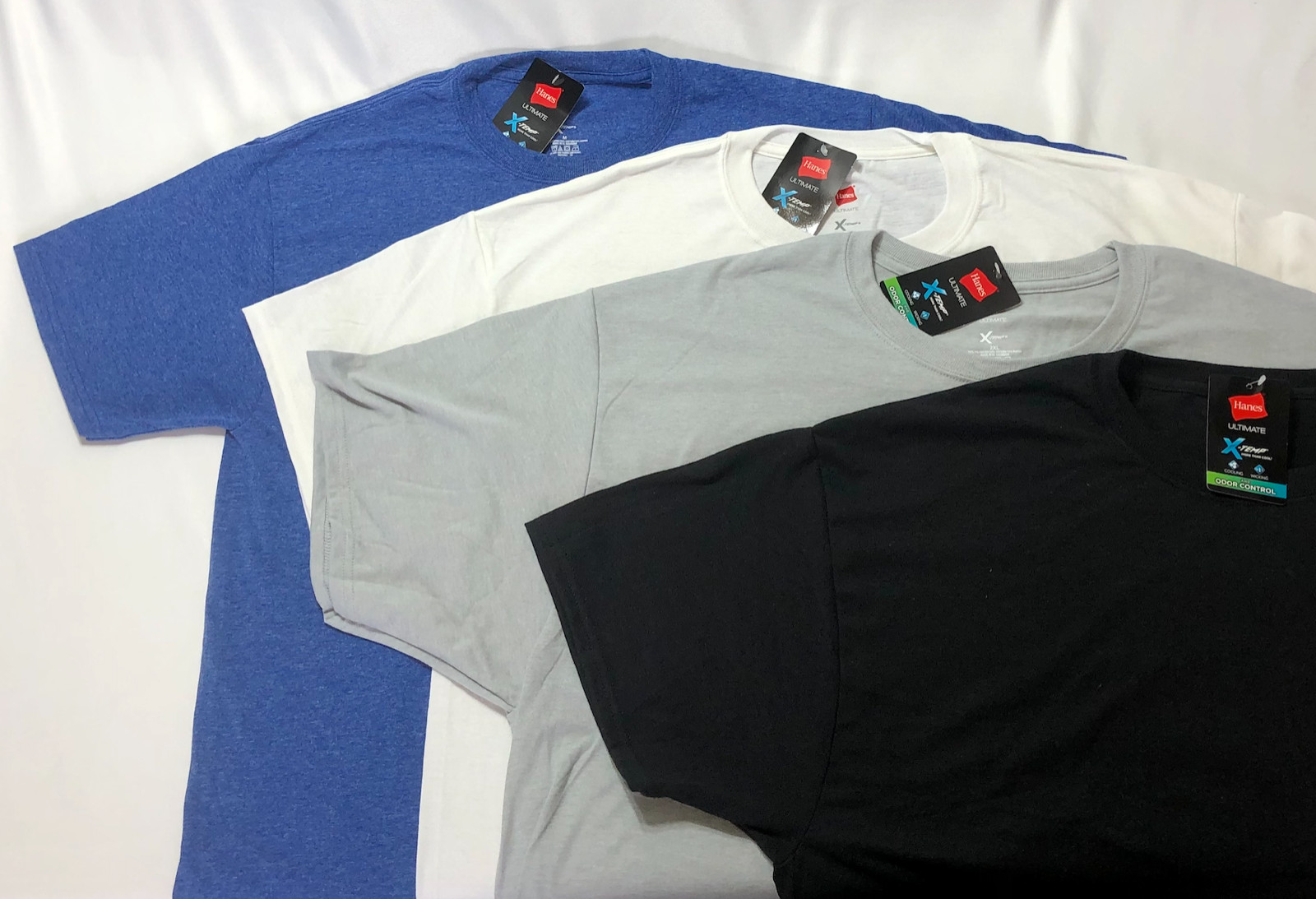 6 Pack - Hanes Ultimate X-Temp Pocket T-Shirts Bulk gallery