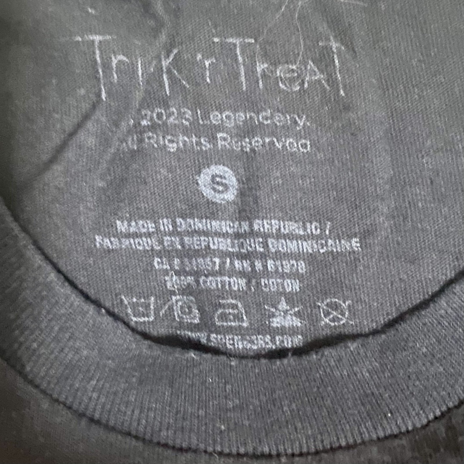 Trick r Treat Always Check Your Candy Halloween T Shirt Men's Small Spencers gallery