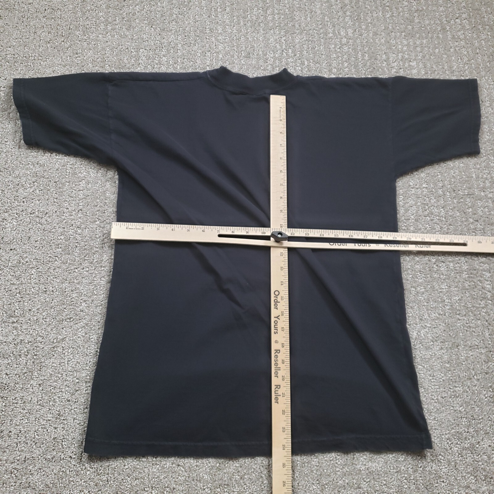 Tejido Pre Colombino Shirt Mens Large Black Cusco Machupicchu Peru Vintage gallery