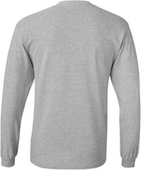 Hanes Men’s Essentials Long-Sleeve T-Shirt Crewneck Cotton T-Shirts Men 2 Pack