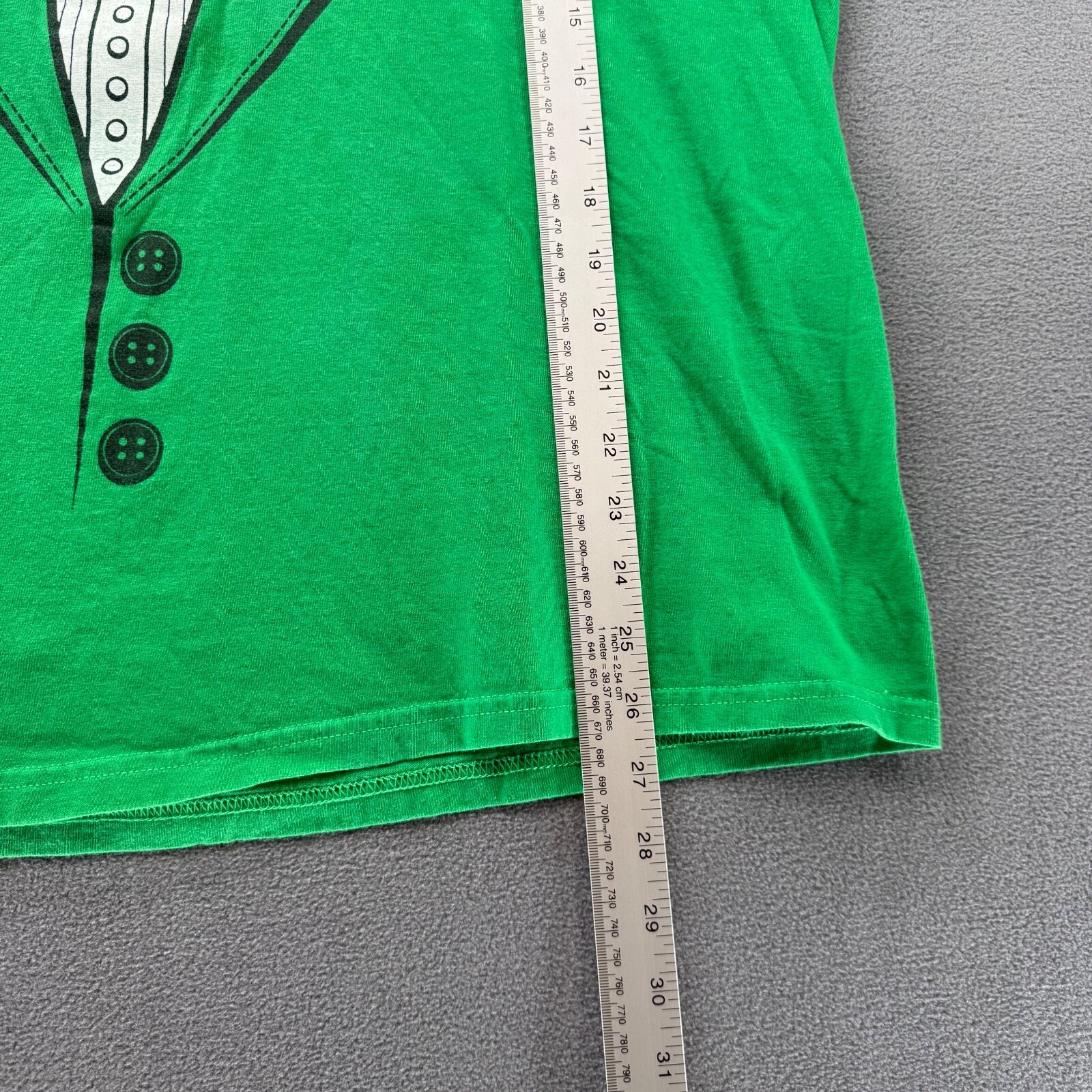 Formal Suit and Bow Tie T Shirt Extra Large Shamrock Green Gildan Heavy Cotton gallery
