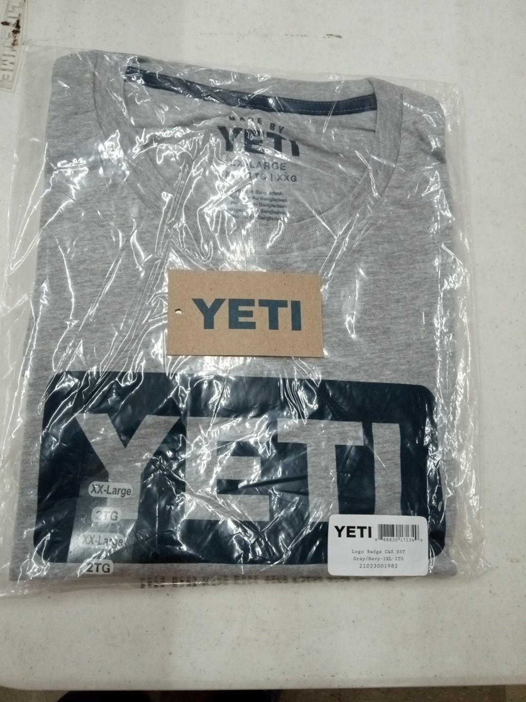 yeti t shirt xxl